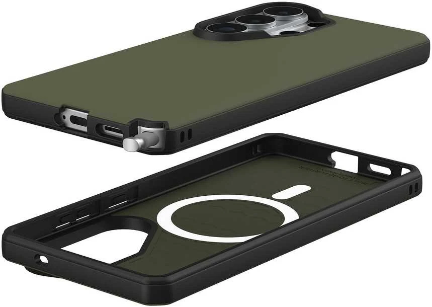 Dėklas Urban Armor Gear UAG Civilian LT, Olive Drab - Samsung Galaxy S26 Ultra