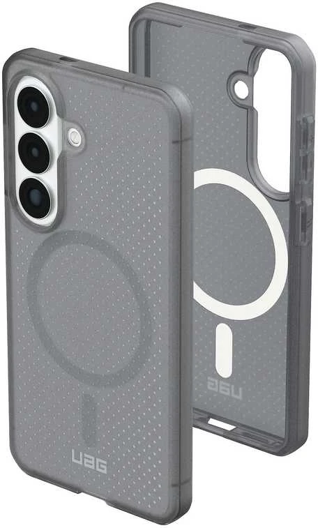 Dėklas Urban Armor Gear UAG taškinis, pelenų spalvos – „Samsung Galaxy S26“