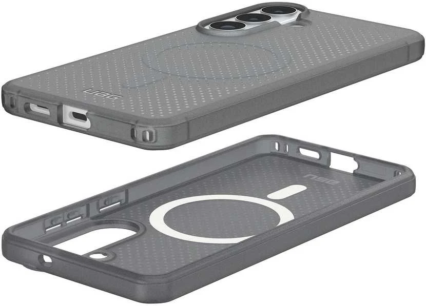 Dėklas Urban Armor Gear UAG taškinis, pelenų spalvos - Samsung Galaxy S26+