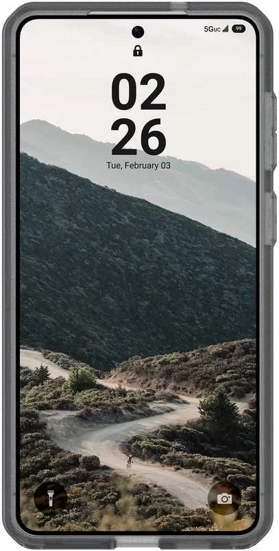 Dėklas Urban Armor Gear UAG taškinis, pelenų spalvos - Samsung Galaxy S26+