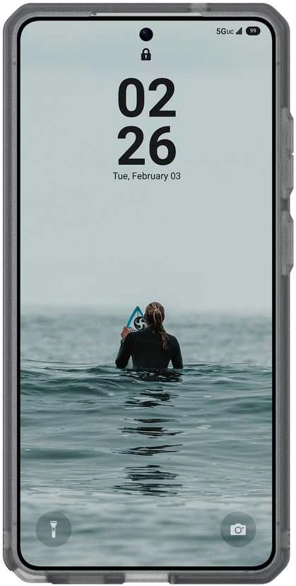Dėklas Urban Armor Gear UAG Dot, Frosted Ice/Ash - Samsung Galaxy S26 Ultra