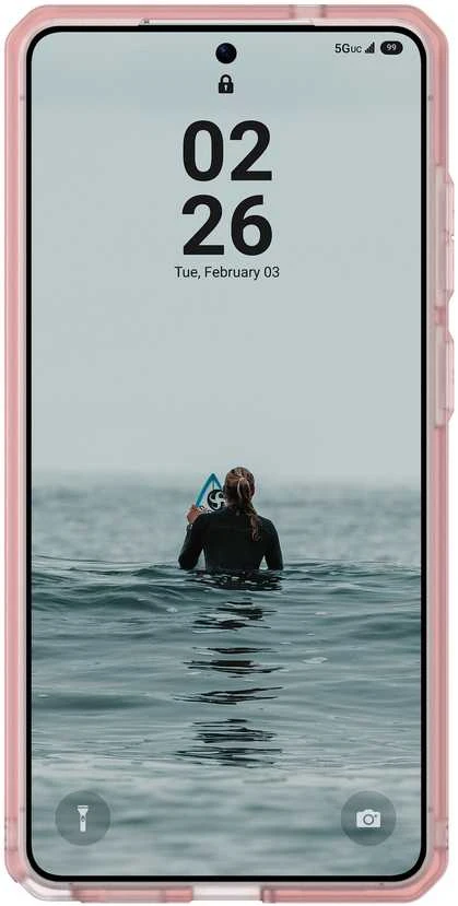 Dėklas Urban Armor Gear UAG Dot, Rose - Samsung Galaxy S26 Ultra