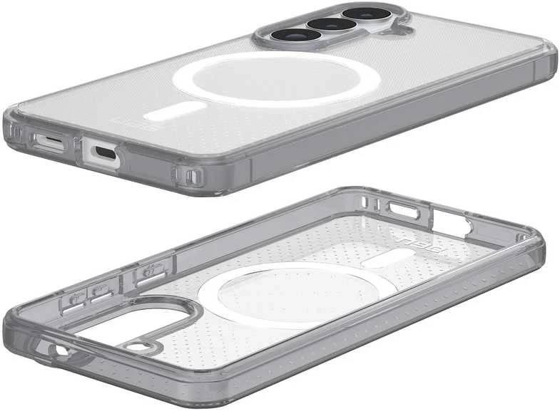 Dėklas „Urban Armor Gear“ UAG „Dot“, skaidrus ledas/pelenų spalvos – „Samsung Galaxy S26“