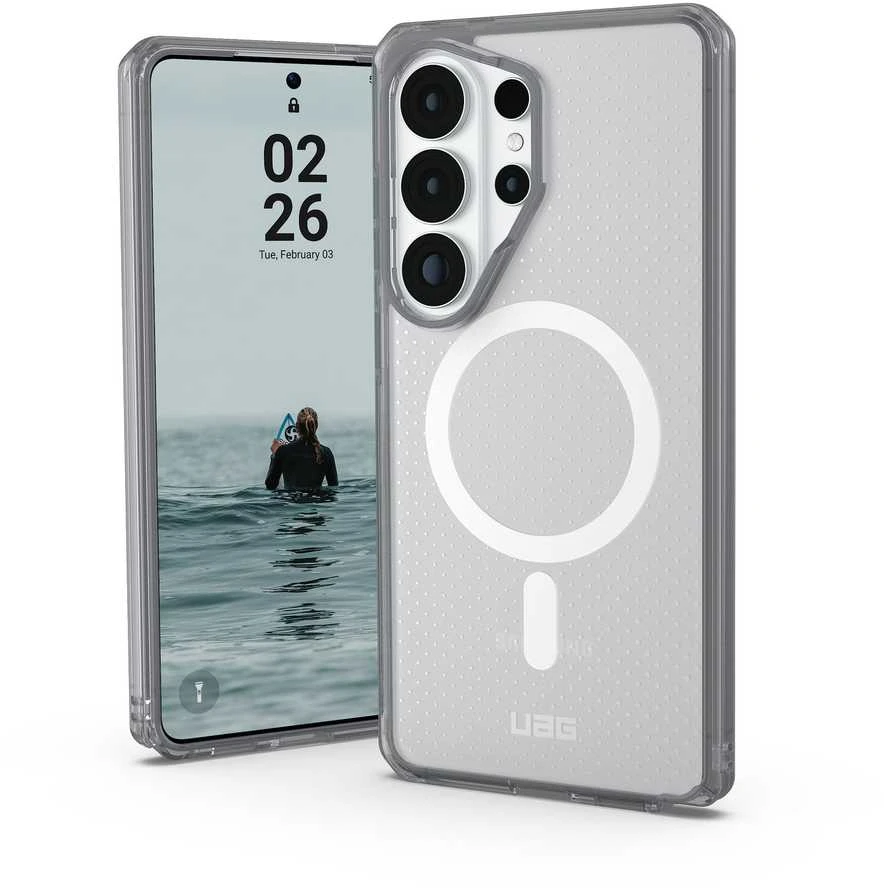 Dėklas Urban Armor Gear UAG Dot, True Clear Ice/Ash - Samsung Galaxy S26 Ultra