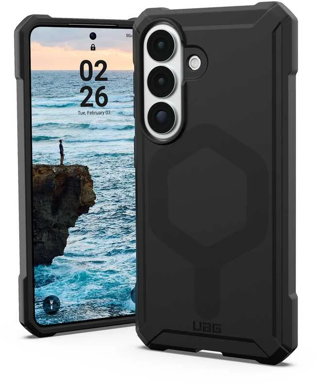 Dėklas Urban Armor Gear UAG Essential Armor, Juodas - Samsung Galaxy S26