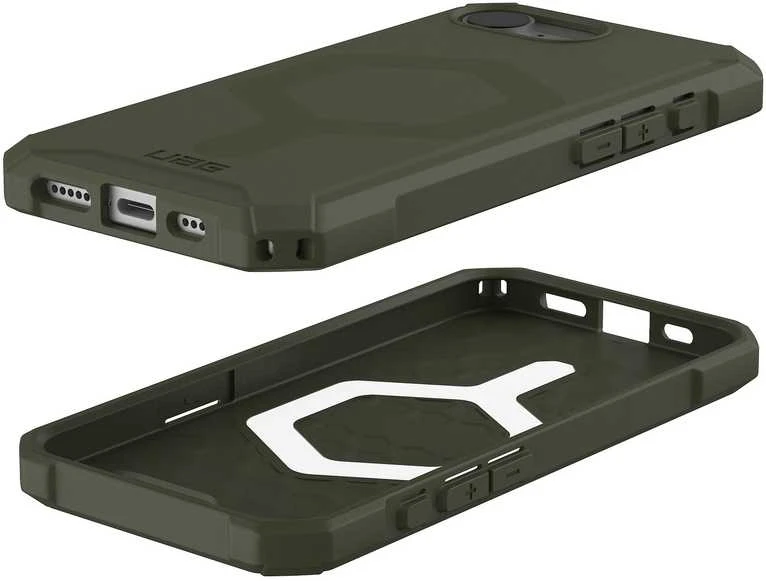 Dėklas Urban Armor Gear UAG Essential Armor, alyvuogių žalia - iPhone 17e/16e