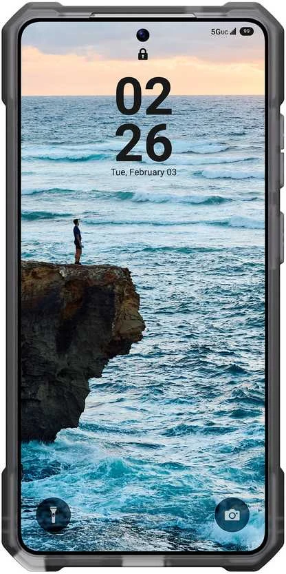 Dėklas Urban Armor Gear UAG Essential Armor, Ash - Samsung Galaxy S26 Ultra