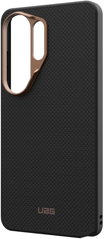 Dėklas Carruzzo Urban Armor Gear UAG Fibr Armr, Juodas/Bronze - Samsung Galaxy S26 Ultra
