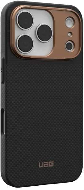 Carruzzo Urban Armor Gear UAG Fibr Armr dėklas, kevlaro grafito/bronzos spalvos - iPhone 17 Pro