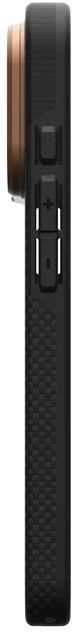 Carruzzo Urban Armor Gear UAG Fibr Armr dėklas, kevlaro grafito/bronzos spalvos - iPhone 17 Pro