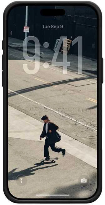 Carruzzo Urban Armor Gear UAG Fibr Armr dėklas, kevlaro grafito/bronzos spalvos - iPhone 17 Pro Max