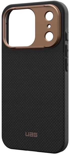 Carruzzo Urban Armor Gear UAG Fibr Armr dėklas, kevlaro grafito/bronzos spalvos - iPhone 17 Pro