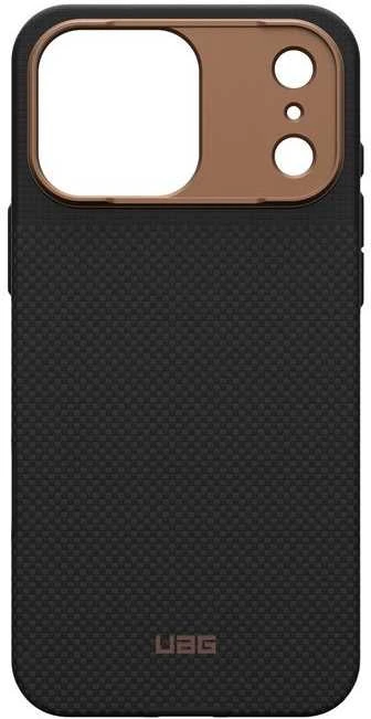 Carruzzo Urban Armor Gear UAG Fibr Armr dėklas, kevlaro grafito/bronzos spalvos - iPhone 17 Pro Max