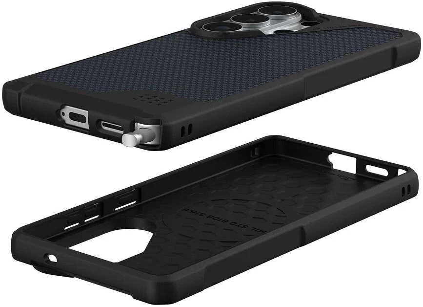 Carruzzo „Urban Armor Gear“ UAG Metropolis LT, „Kevlar Mallard“ dėklas – „Samsung Galaxy S26 Ultra“