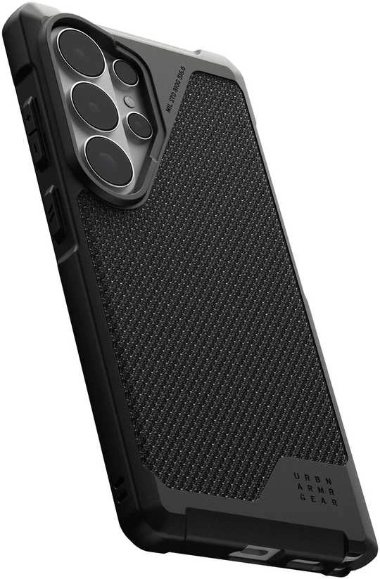 Dėklas Carruzzo Urban Armor Gear UAG Metropolis LT, Kevlar Juodas - Samsung Galaxy S26 Ultra