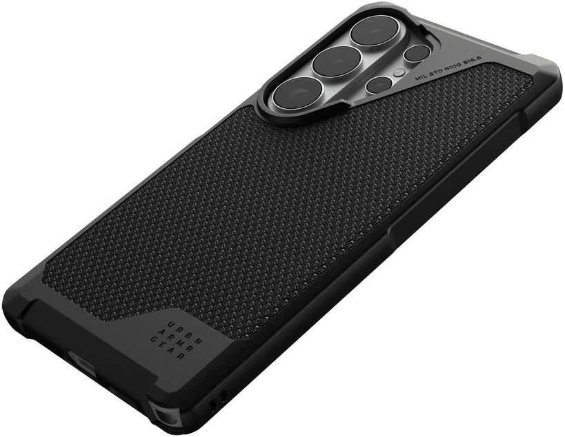 Dėklas Carruzzo Urban Armor Gear UAG Metropolis LT, Kevlar Juodas - Samsung Galaxy S26 Ultra