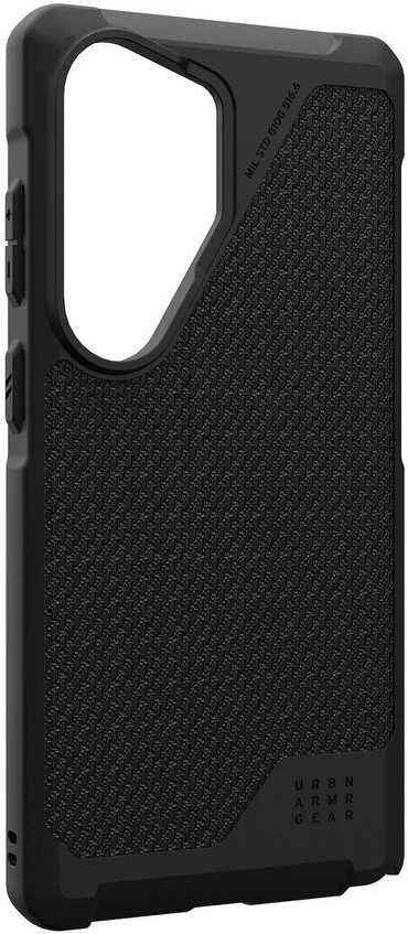 Dėklas Carruzzo Urban Armor Gear UAG Metropolis LT, Kevlar Juodas - Samsung Galaxy S26 Ultra