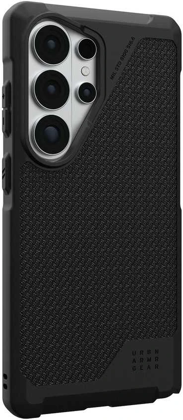 Dėklas Carruzzo Urban Armor Gear UAG Metropolis LT, Kevlar Juodas - Samsung Galaxy S26 Ultra