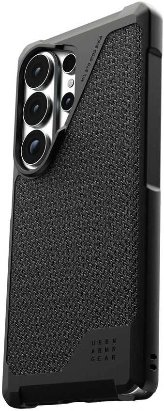 Dėklas Carruzzo Urban Armor Gear UAG Metropolis LT, Kevlar Juodas - Samsung Galaxy S26 Ultra