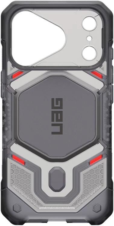 Dėklas Urban Armor Gear UAG Monarch Pro galinis dangtelis, skirtas iPhone 18 Pro / 17 Pro – Ash