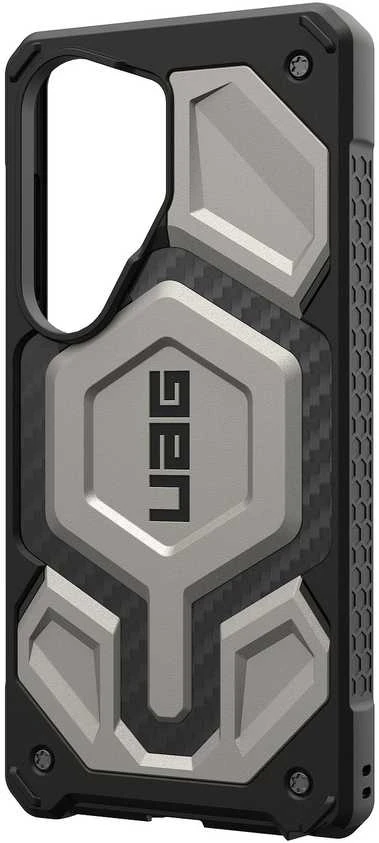 Carruzzo „Urban Armor Gear UAG Monarch Pro“ dėklas, titano spalvos, skirtas „Samsung Galaxy S26 Ultra“