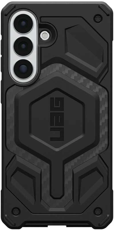 Dėklas Carruzzo „Urban Armor Gear UAG Monarch Pro“ – anglies pluošto, skirtas „Samsung Galaxy S26+“
