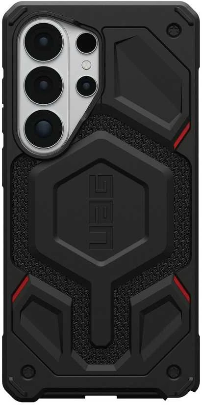 Dėklas Carruzzo Urban Armor Gear UAG Monarch Pro, Kevlar Juodas - Samsung Galaxy S26 Ultra