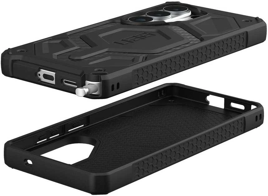 Carruzzo „Urban Armor Gear UAG Monarch Pro“ – anglies pluošto dėklas, skirtas „Samsung Galaxy S26 Ultra“