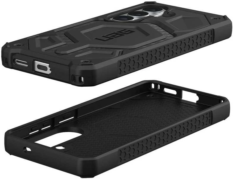 Carruzzo „Urban Armor Gear UAG Monarch Pro“ – anglies pluošto dėklas, skirtas „Samsung Galaxy S26“