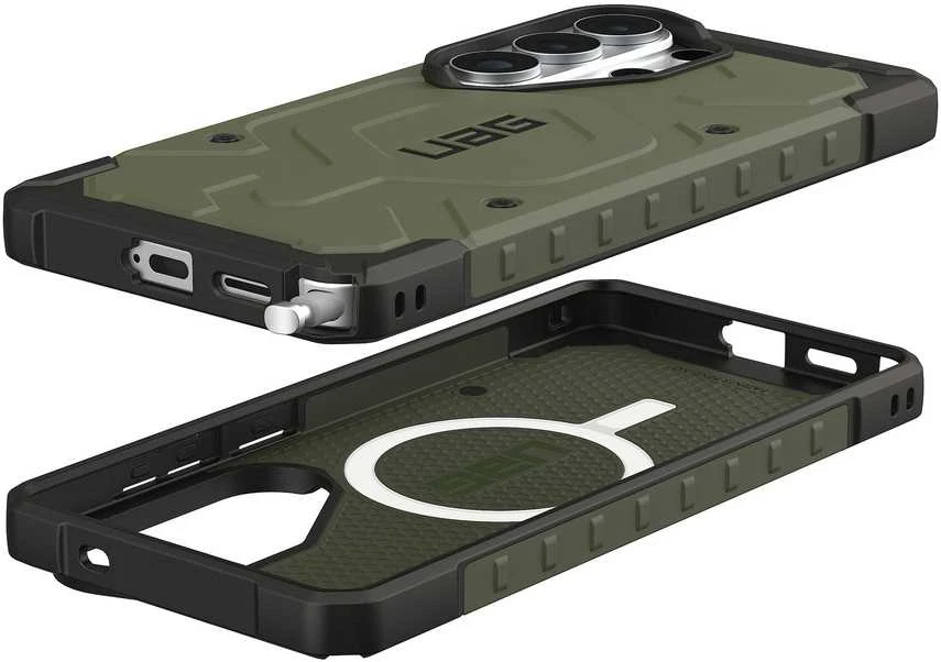 Dėklas „Urban Armor Gear“ UAG „Pathfinder“, alyvuogių spalvos – „Samsung Galaxy S26 Ultra“