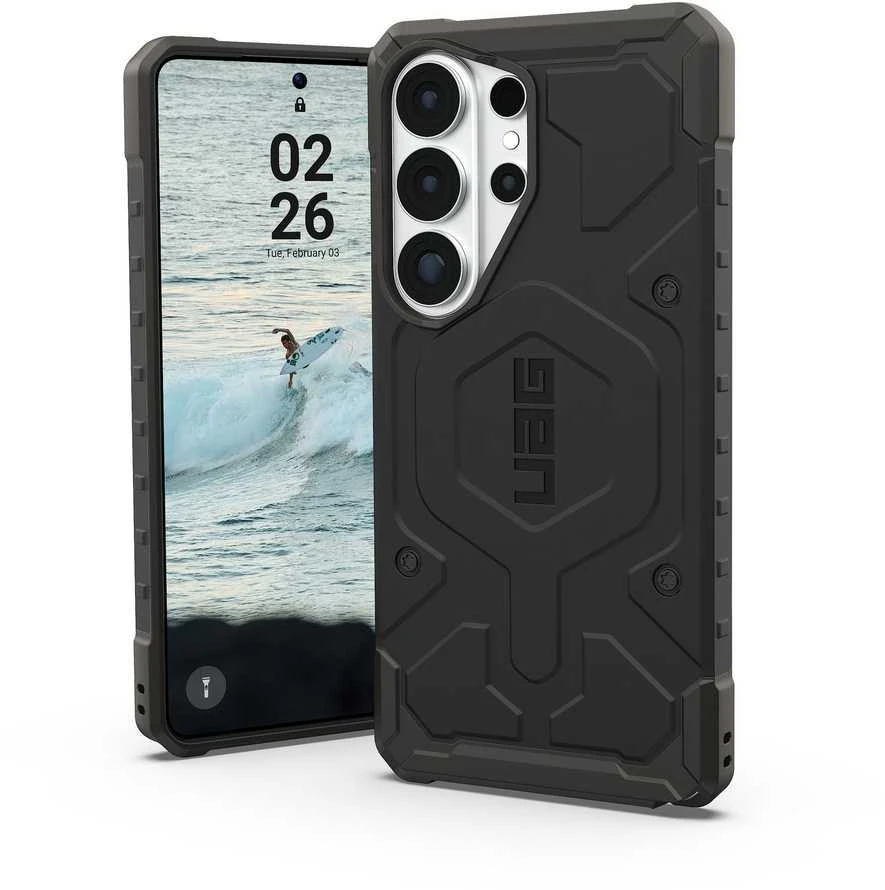 Dėklas Carruzzo Urban Armor Gear UAG Pathfinder, Juodas - Samsung Galaxy S26 Ultra