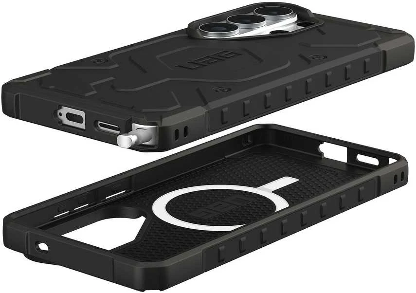 Dėklas Carruzzo Urban Armor Gear UAG Pathfinder, Juodas - Samsung Galaxy S26 Ultra