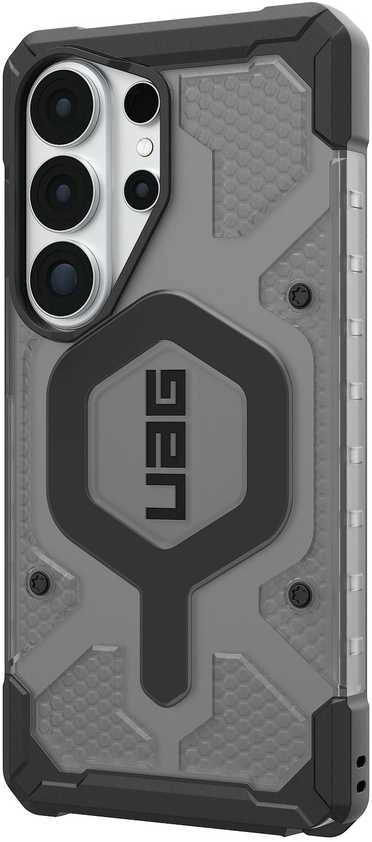 Dėklas Urban Armor Gear UAG Pathfinder skaidrus, pelenų spalvos/juodas - Samsung Galaxy S26 Ultra