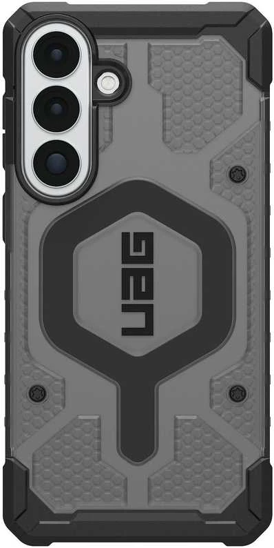 Dėklas Urban Armor Gear UAG Pathfinder skaidrus, pelenų spalvos / juodas - Samsung Galaxy S26+