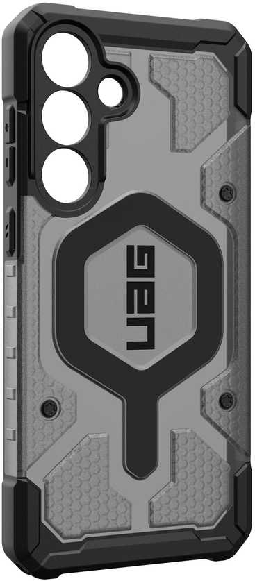 Dėklas Carruzzo Urban Armor Gear UAG Pathfinder skaidrus, pelenų/juodas - Samsung Galaxy S25 FE