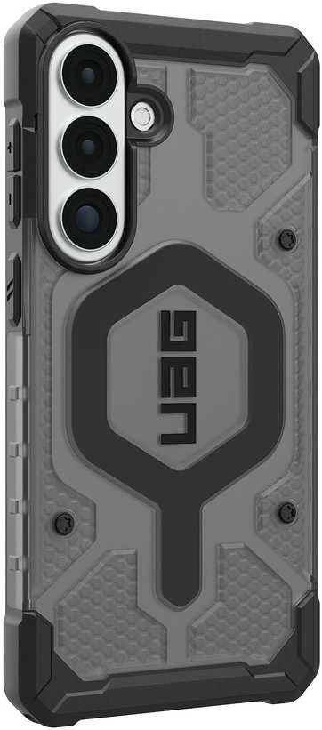 Dėklas Urban Armor Gear UAG Pathfinder skaidrus, pelenų spalvos / juodas - Samsung Galaxy S26+