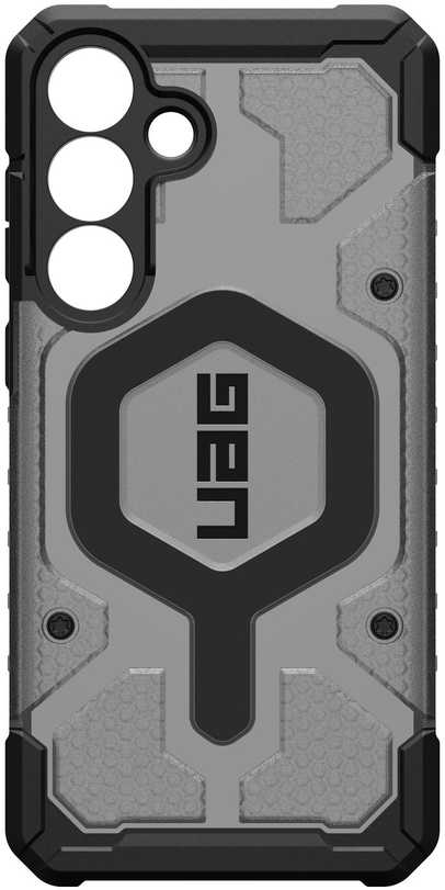 Dėklas Carruzzo Urban Armor Gear UAG Pathfinder skaidrus, pelenų/juodas - Samsung Galaxy S25 FE