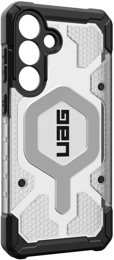 Dėklas Urban Armor Gear UAG Pathfinder Clear, ice/sidabrinis - Samsung Galaxy S25 FE