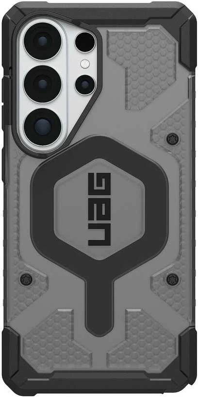 Dėklas Urban Armor Gear UAG Pathfinder skaidrus, pelenų spalvos/juodas - Samsung Galaxy S26 Ultra