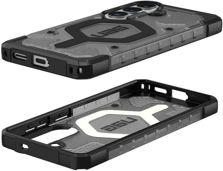 Dėklas Urban Armor Gear UAG Pathfinder skaidrus, pelenų/juodas - Samsung Galaxy S26