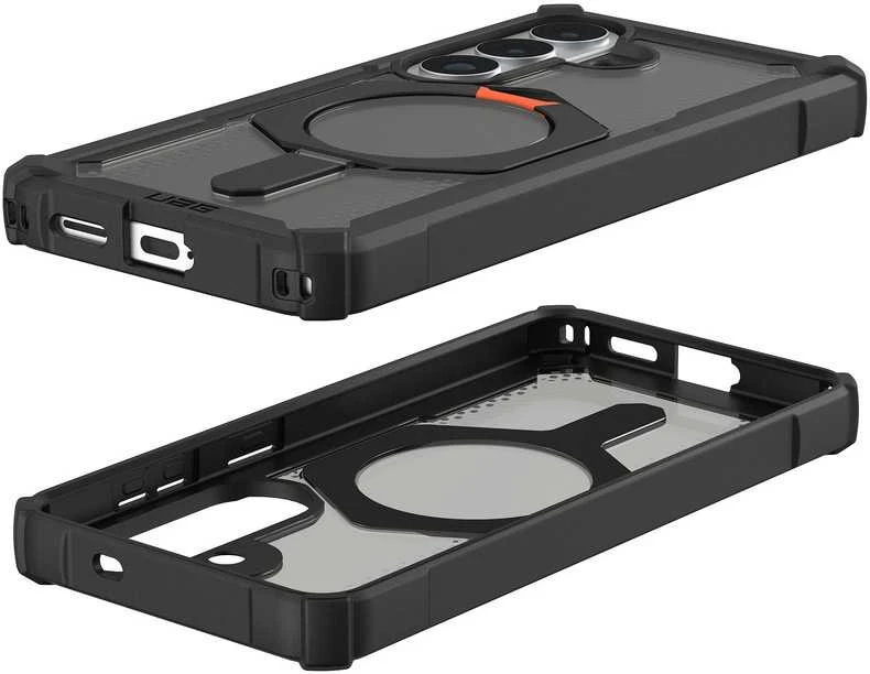 Dėklas Urban Armor Gear UAG Plasma XTE, Juodas/Oranžinis - Samsung Galaxy S26