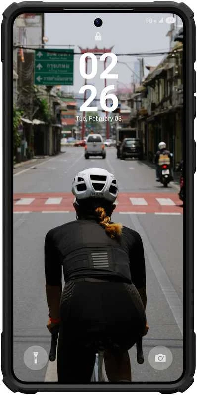 Dėklas Carruzzo Urban Armor Gear UAG Plasma XTE, Juodas/Oranžinis - Samsung Galaxy S26+