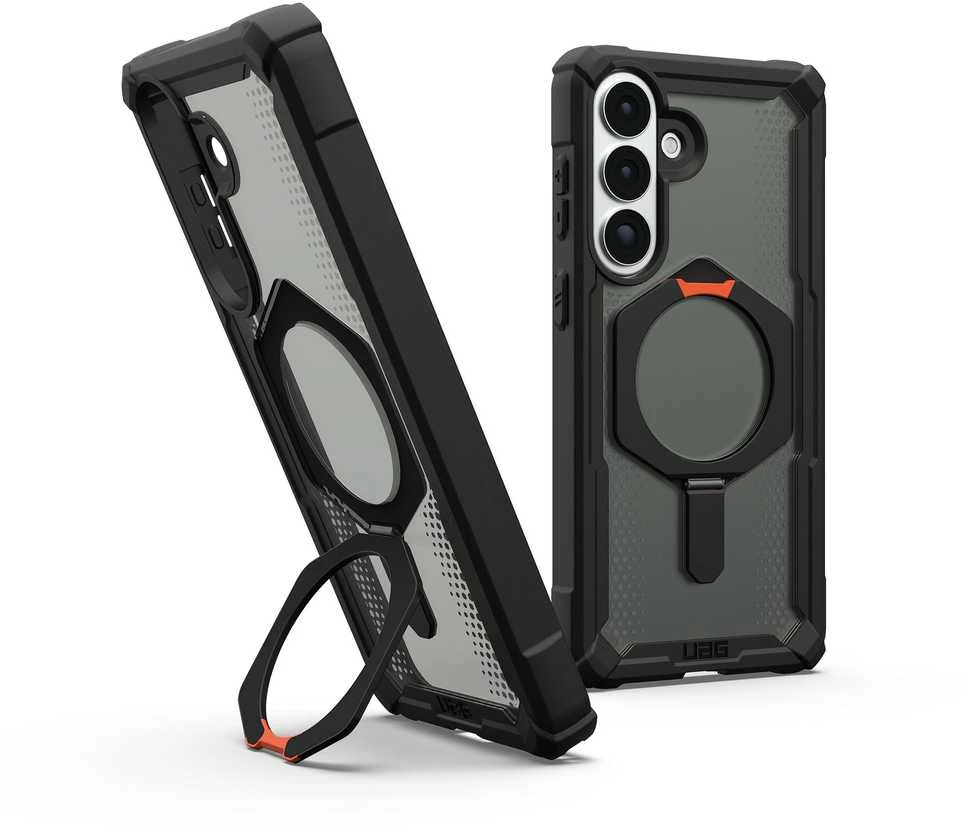 Dėklas Carruzzo Urban Armor Gear UAG Plasma XTE, Juodas/Oranžinis - Samsung Galaxy S26+