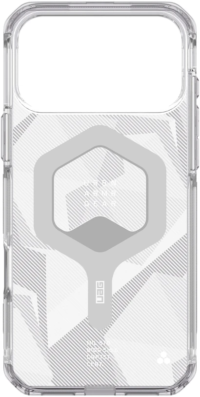 Dėklas Urban Armor Gear UAG Plyo MagSafe, sąsaja ledinė/dūminė - iPhone 18 Pro Max/17 Pro Max