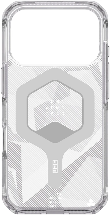 Dėklas Urban Armor Gear UAG Plyo MagSafe, interfeisas ice/smoke - iPhone 18 Pro/17 Pro