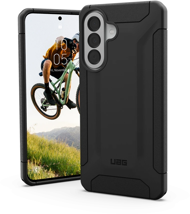 Dėklas Urban Armor Gear UAG Scout, juodas - Samsung Galaxy A57