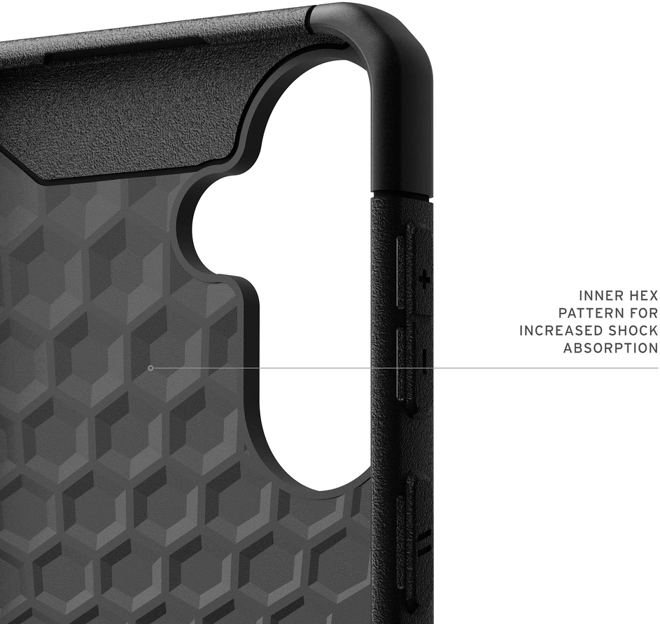 Dėklas Urban Armor Gear UAG Scout, juodas - Samsung Galaxy A57