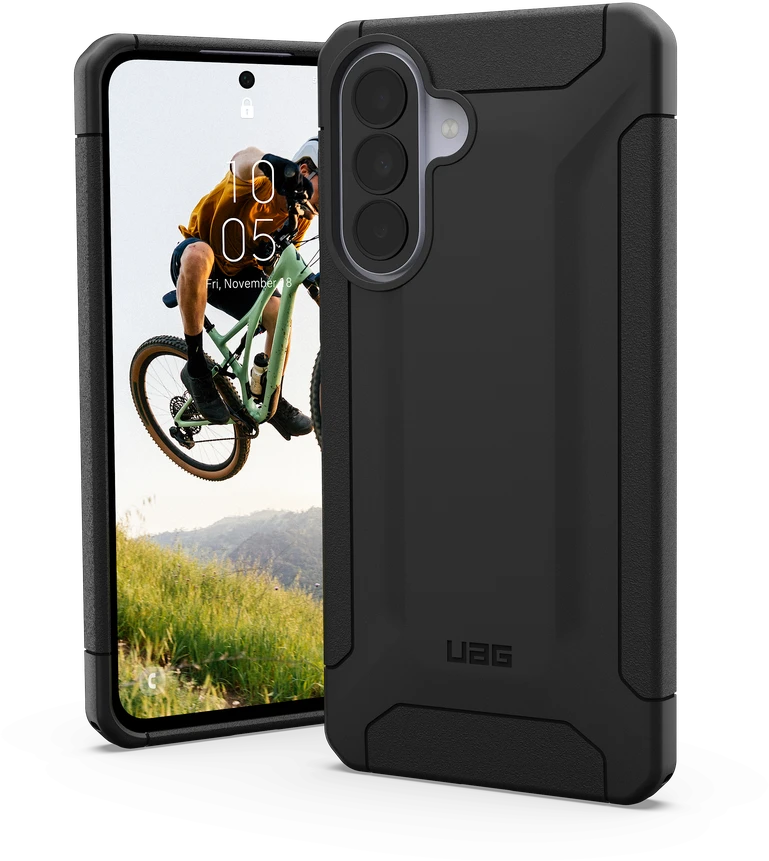 Dėklas Urban Armor Gear UAG Scout, juodas - Samsung Galaxy A37