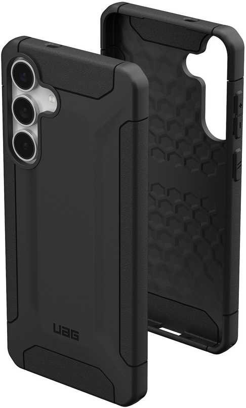 Dėklas Urban Armor Gear UAG Scout, juodas - Samsung Galaxy S25 FE