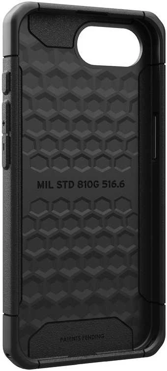 Dėklas Urban Armor Gear UAG Scout, juodas - iPhone 17e/16e - DIDMENINĖ VERTĖ